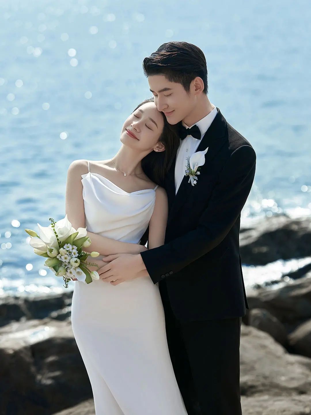 海岛婚纱摄影,海岛拍婚纱照