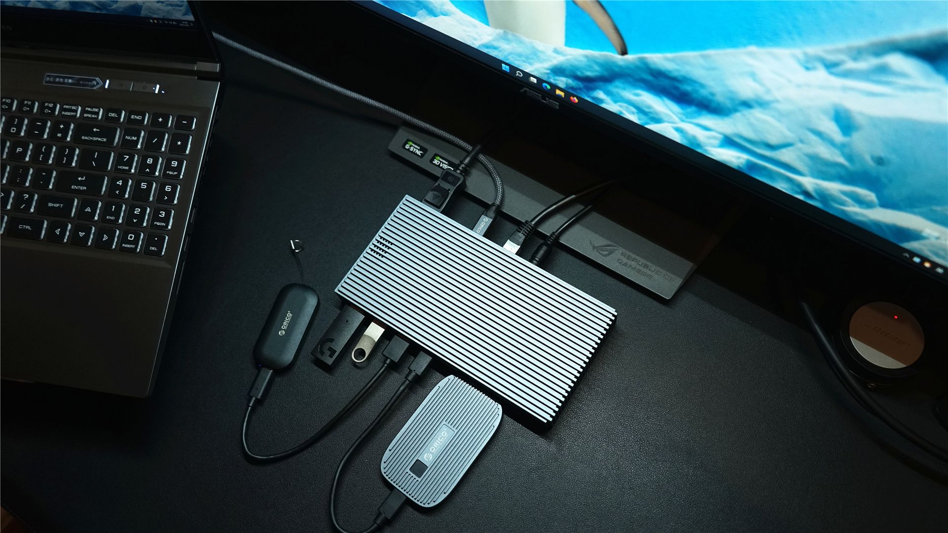 奥睿科tb3-s1扩展坞,奥睿科tb3-s2雷电3硬盘盒扩展坞