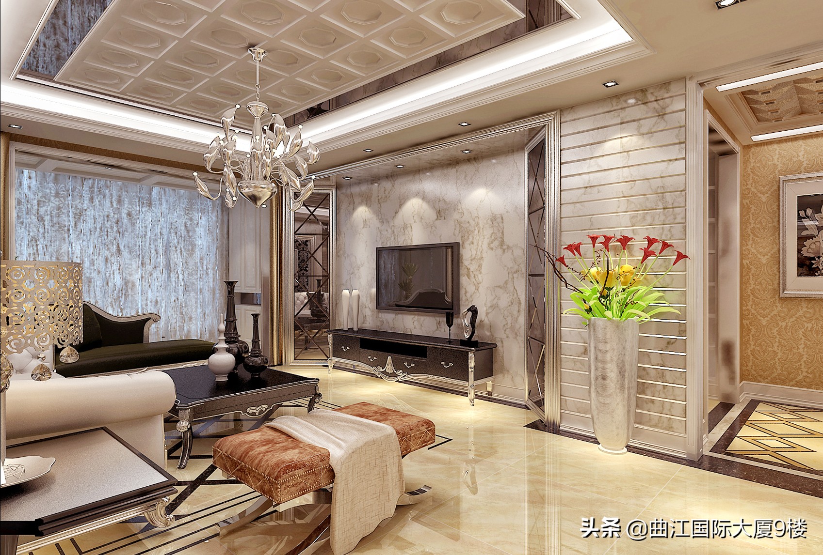 曲江六号176欧式效果设计