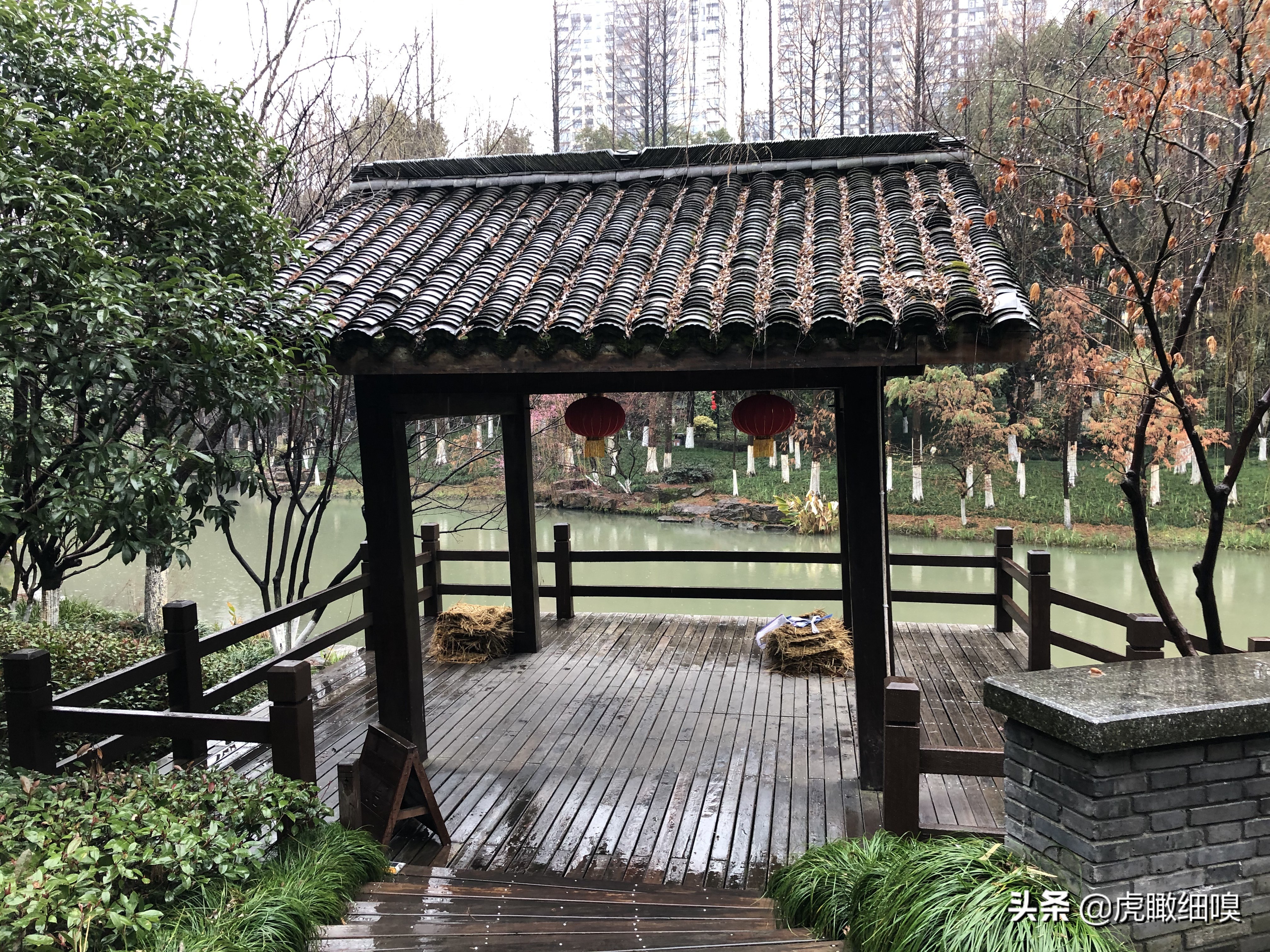 临平水景公园秋天,临平公园当地知名度最高的公园