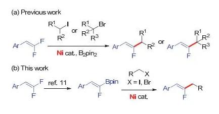 在静态偶联过程中,甲基钯配合物的构型和稳定性起着重要作用