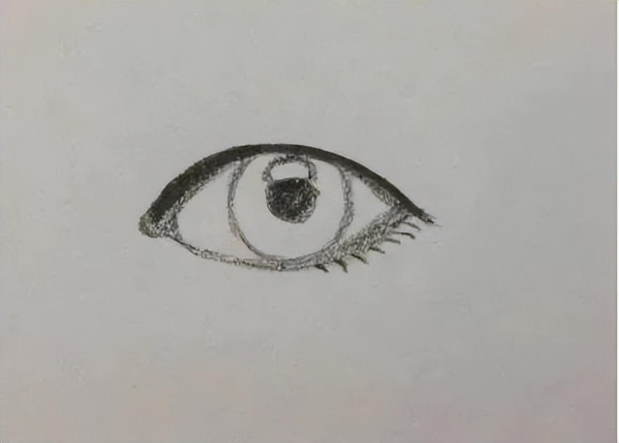 眼睛怎么画素描最简单,素描眼睛怎么画简单又好看