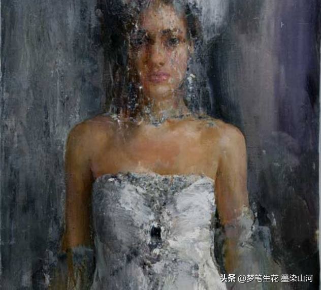 高清油画静物大师作品,欣赏超写实人物油画