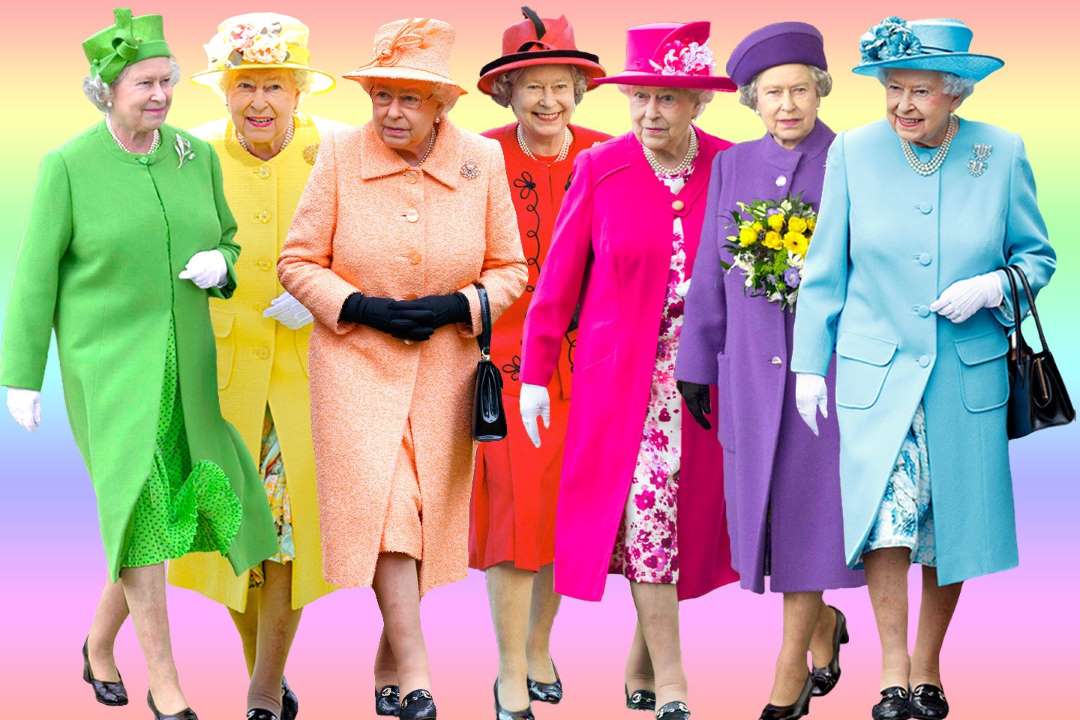 英女王服装搭配图片,英女王穿搭