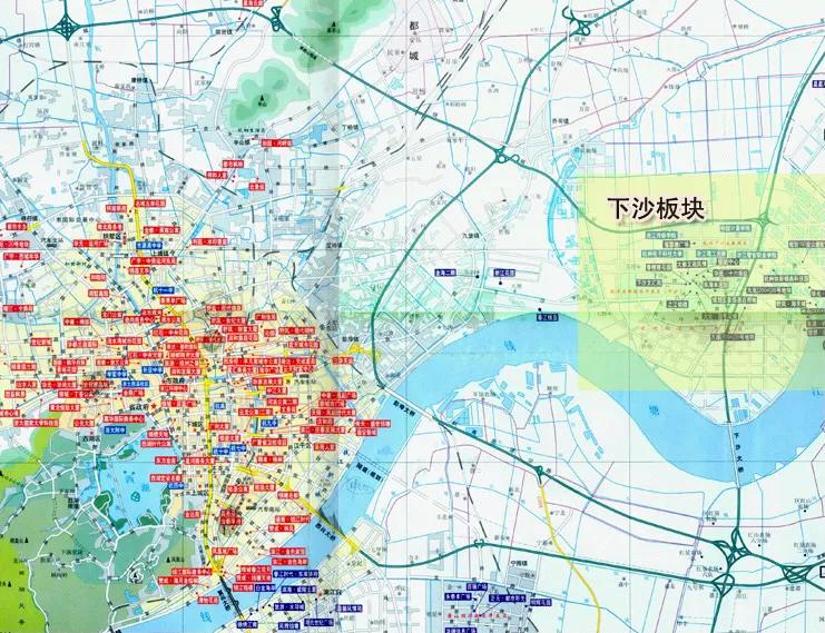 杭州下沙沿江板块未来发展,杭州下沙24号大街区域发展