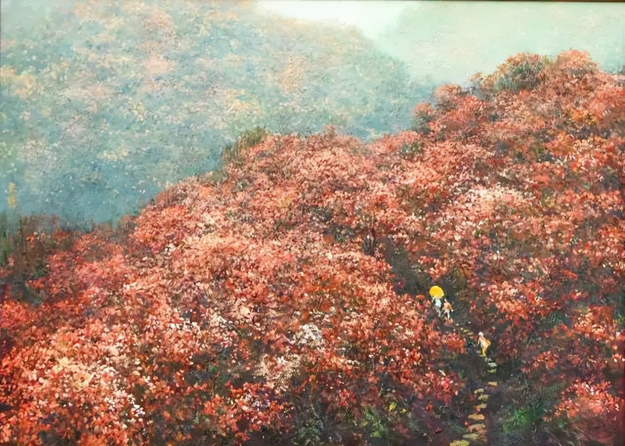 陈庆珠人物油画,东台市陈庆珠
