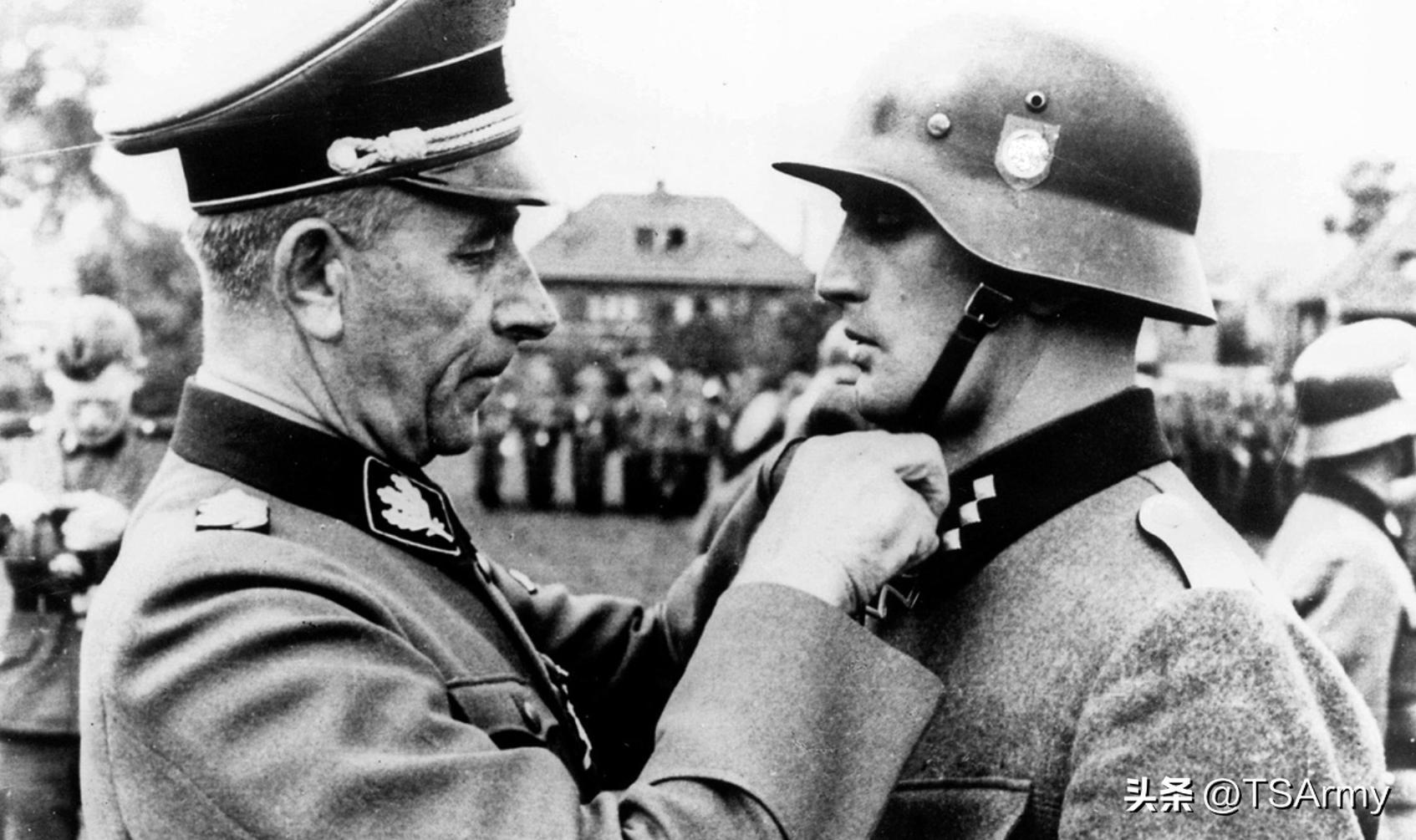 二战德国*党**卫军士兵，最注重的九件物品，骷髅指环是最高荣誉