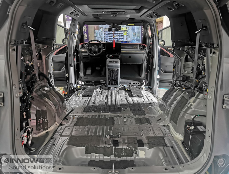 提升舒适度上海音豪传祺M8宗师汽车隔音改装俄罗斯StP