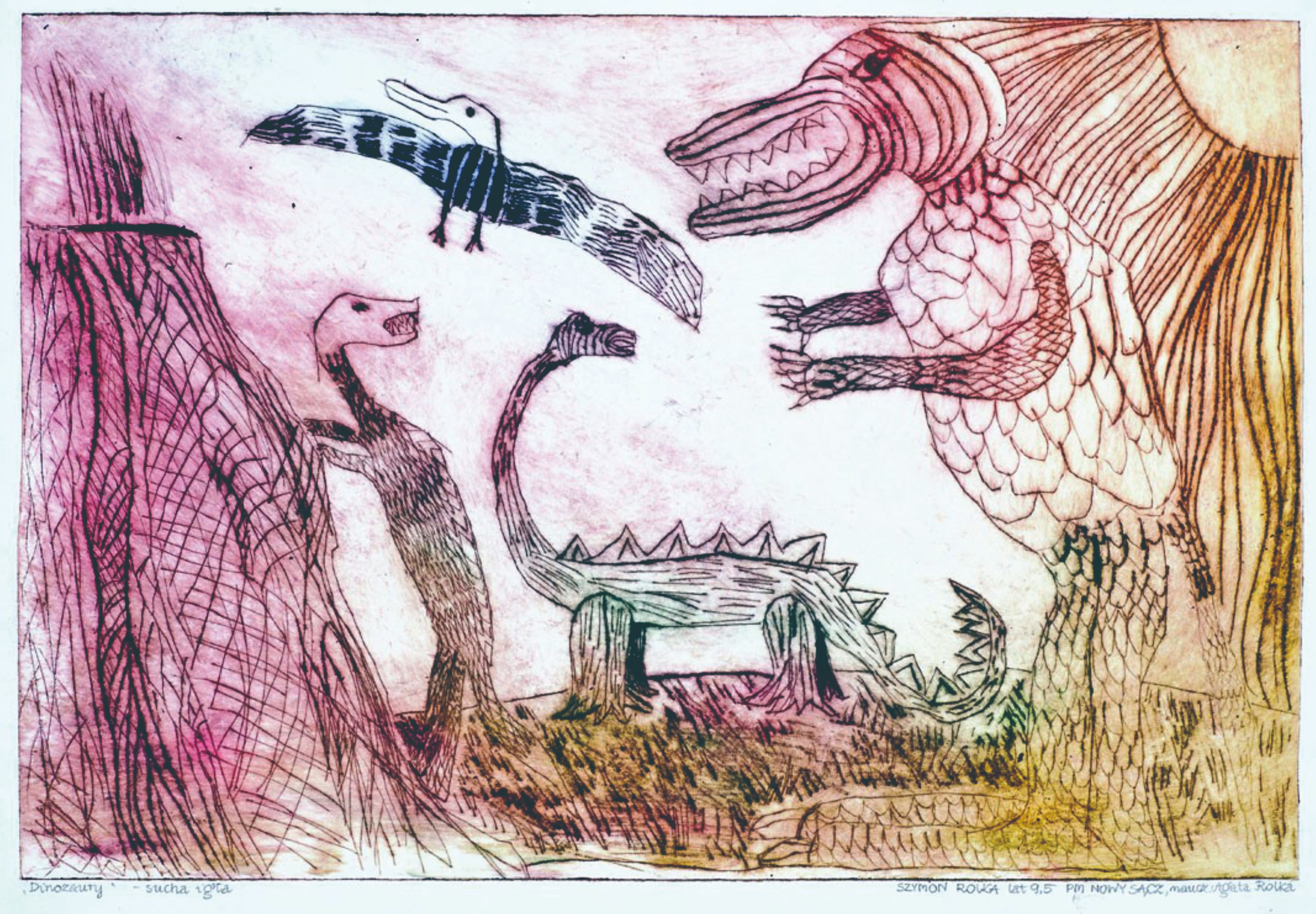 童心绘世界美术作品展示看板,优秀儿童画作品展示