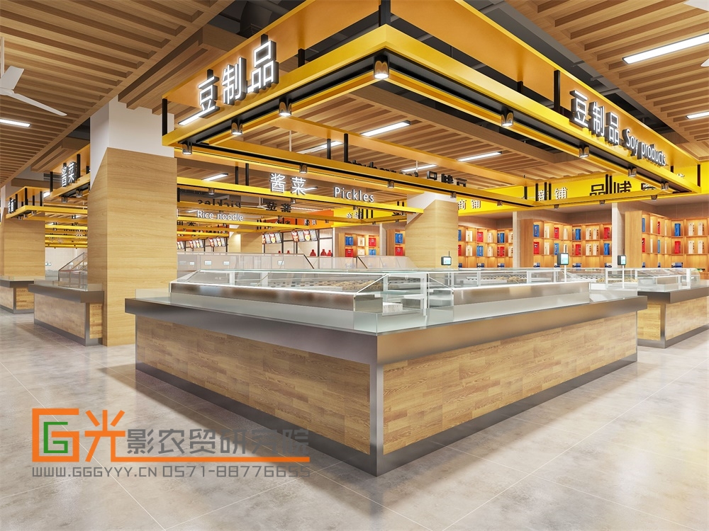 上海农贸市场豆制品摊位转让,农贸市场猪肉摊创意摊位设计