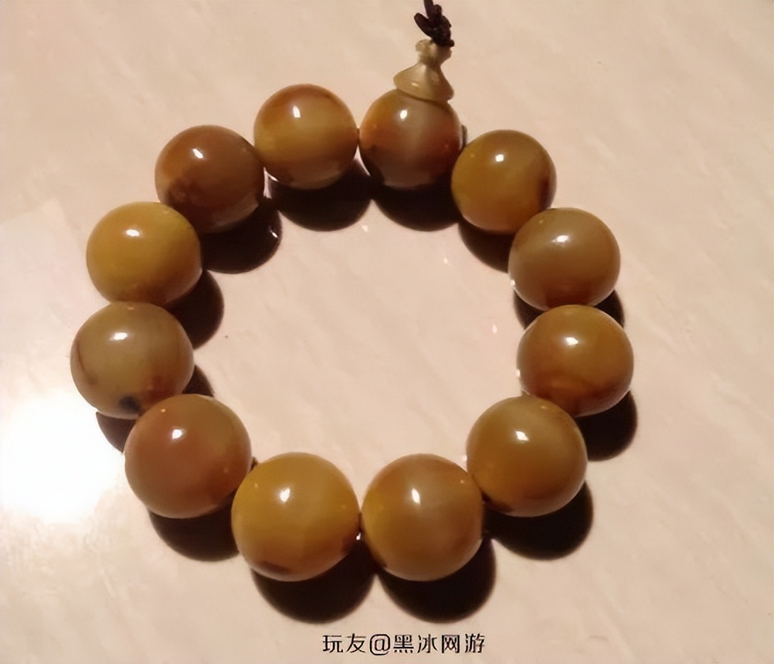 牦牛角能盘出包浆吗,牦牛角手串盘出来什么效果