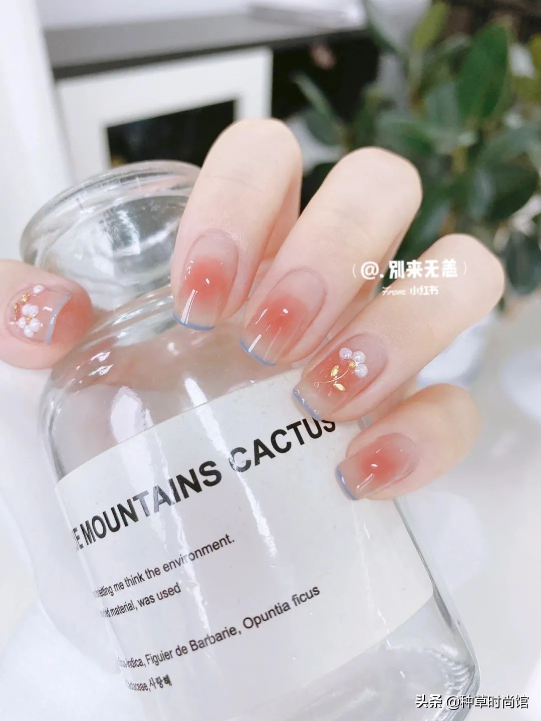 秋冬超显白高级感美甲,春日美甲图片最新款百搭