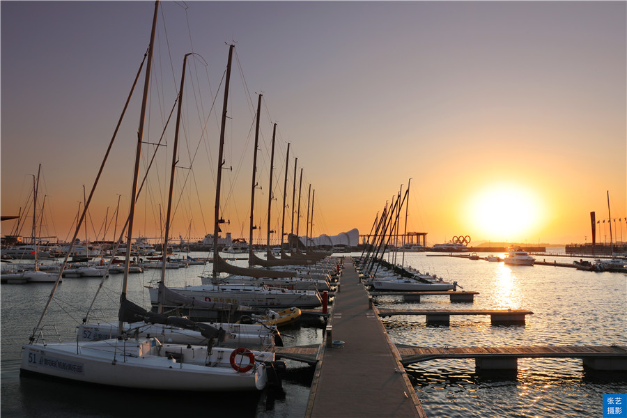 青岛欢乐滨海城网红拍照打卡地,青岛魅力海滨城市