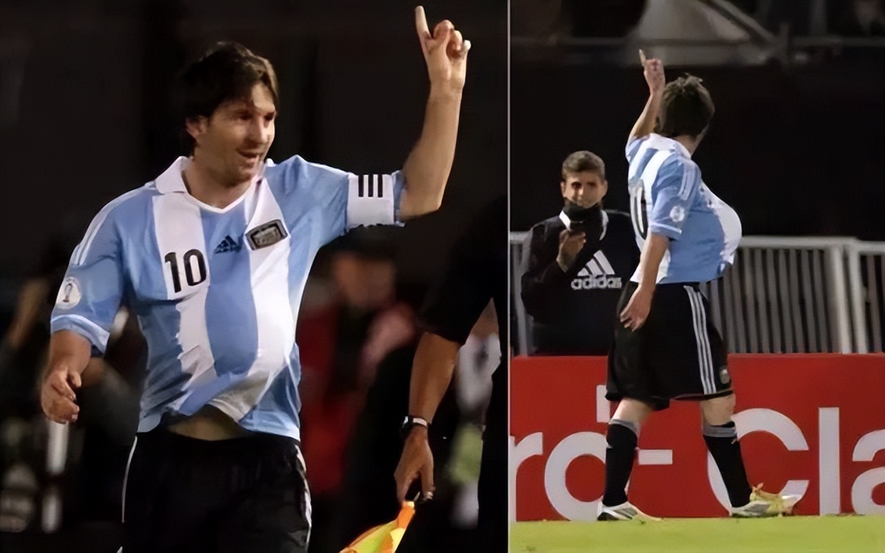 球王梅西的传奇人生,梅西九岁青梅竹马