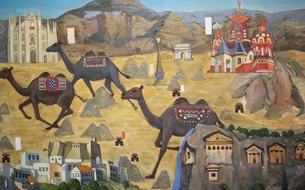 西班牙古代丝绸之路贸易,古代丝绸之路是一条贸易之路