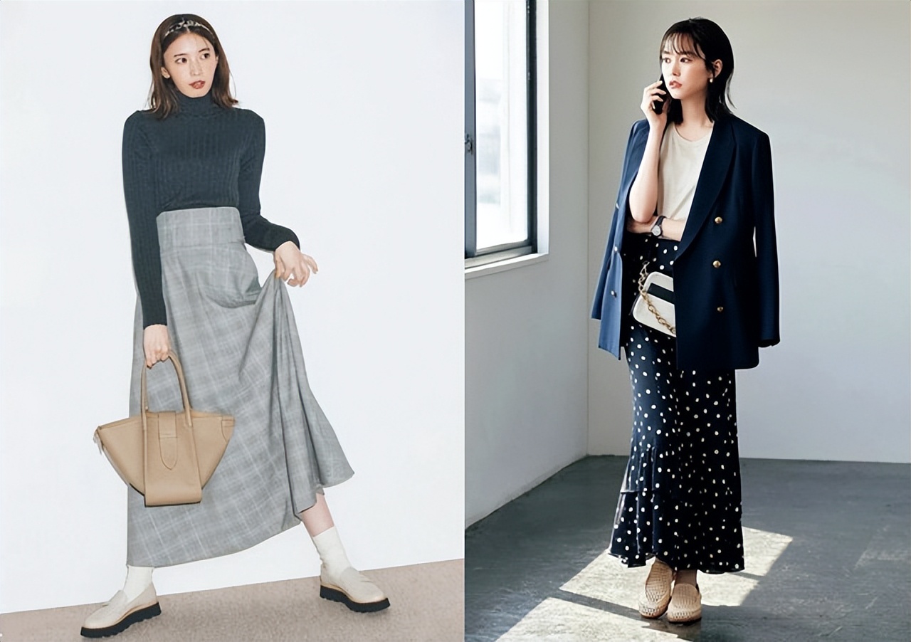 不显腿粗的乐福鞋怎么搭配,冬季怎么穿乐福鞋好看女