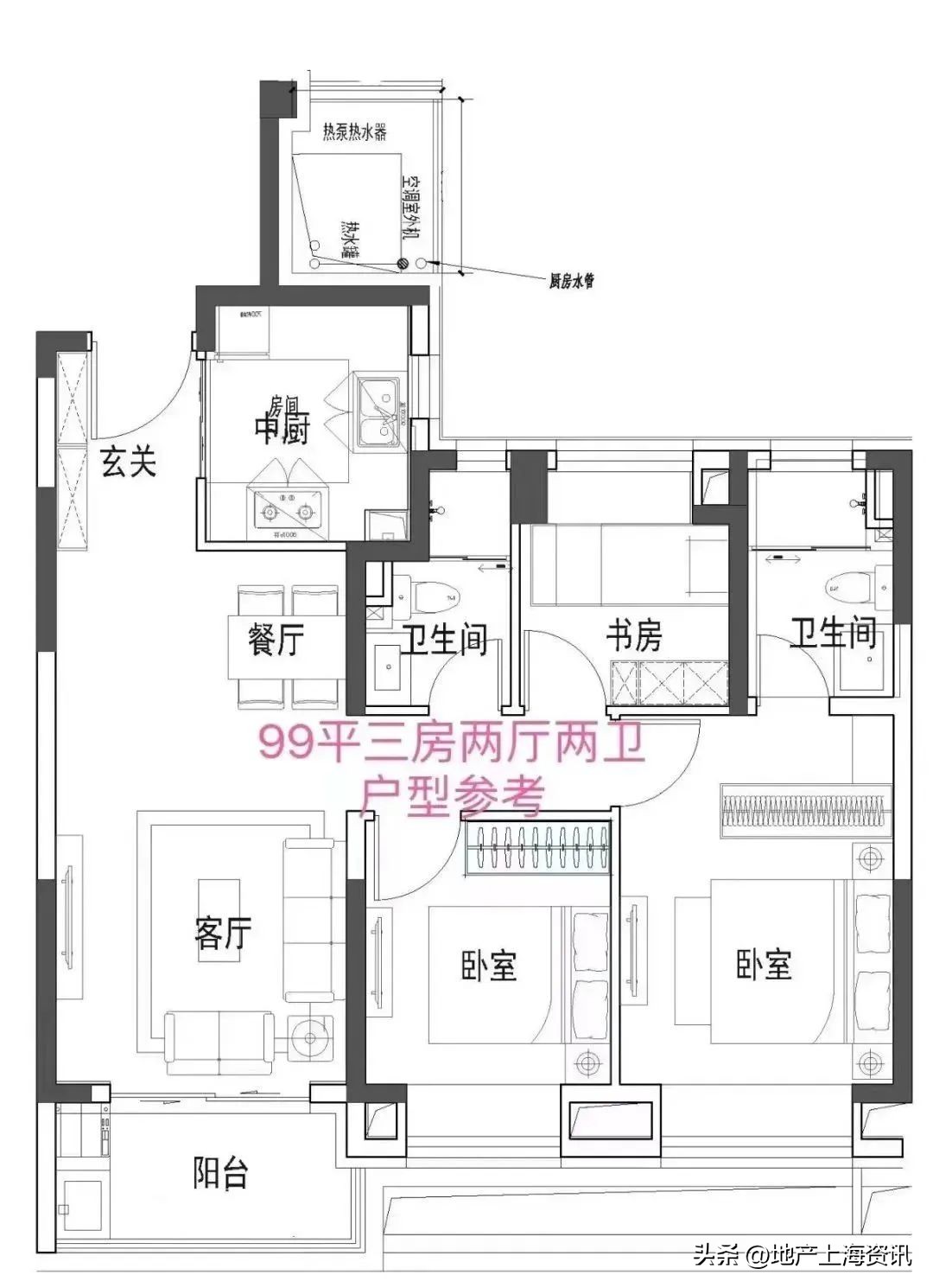 杨浦大平层新盘,杨浦大房
