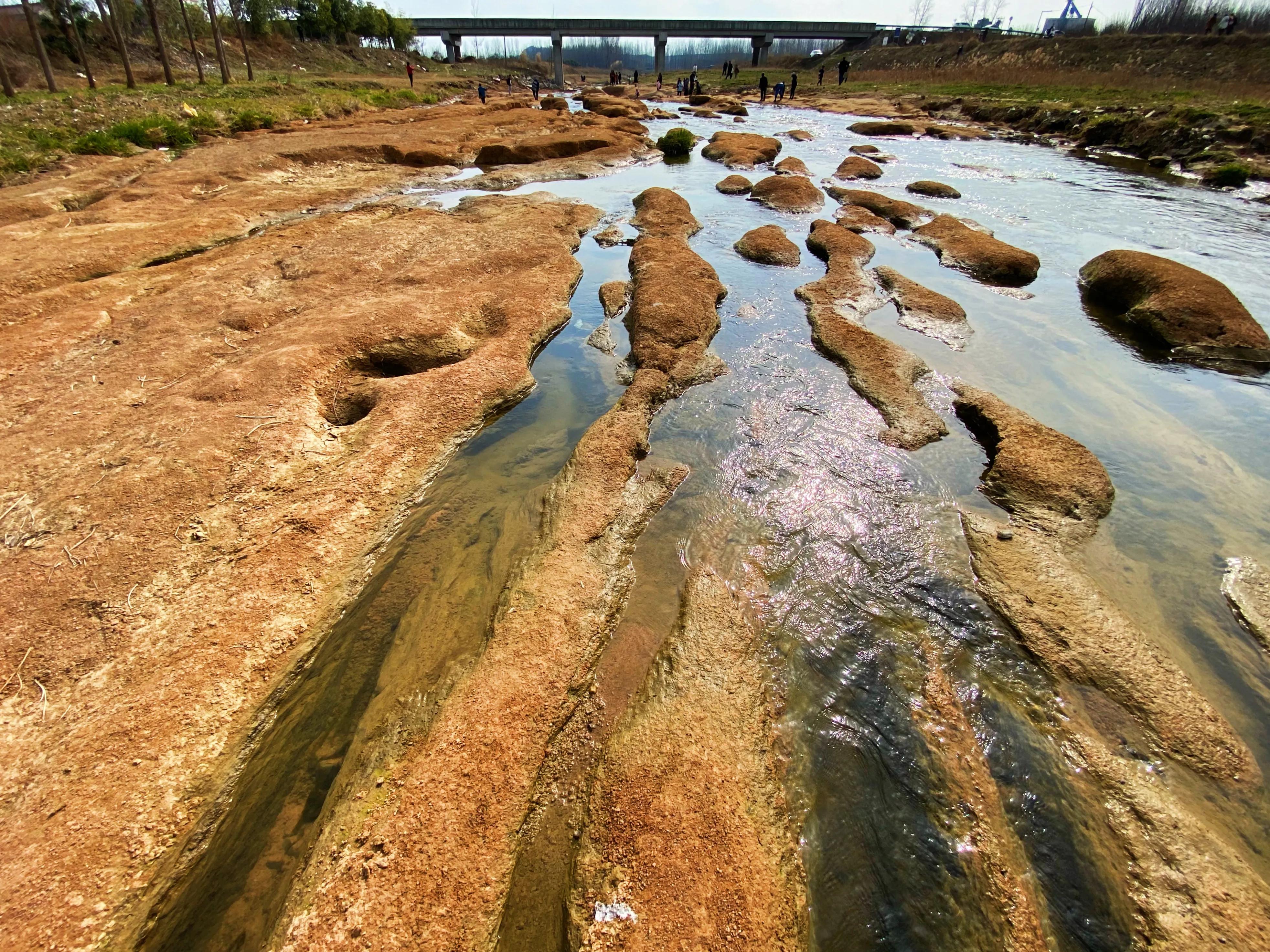 河边的景色真是太美了,文川河风景
