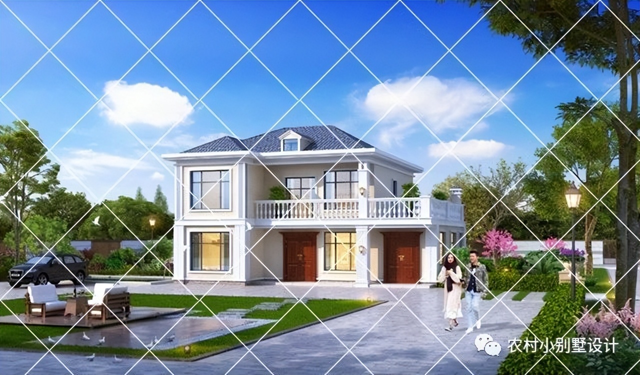 农村自建别墅带柴火灶设计,农村带堂屋柴火灶三层别墅实拍图