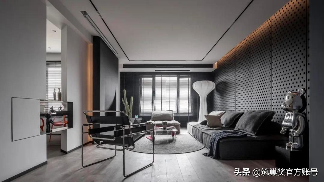 纯黑色装修设计师,纯黑色家装设计