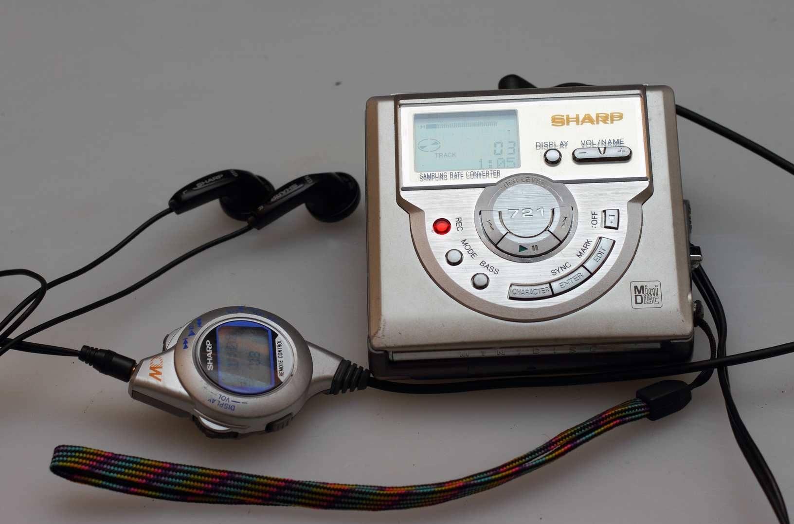 夏普md随身听,夏普md播放器