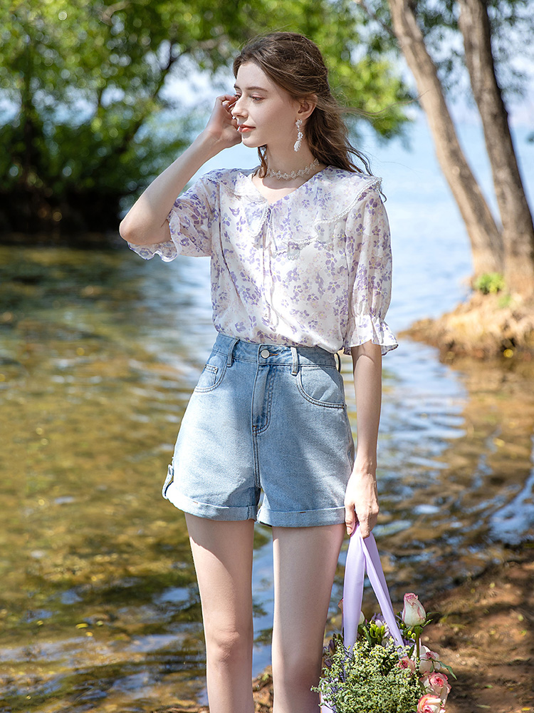 雪纺面料夏天穿热吗,雪纺料子夏天穿着凉快吗