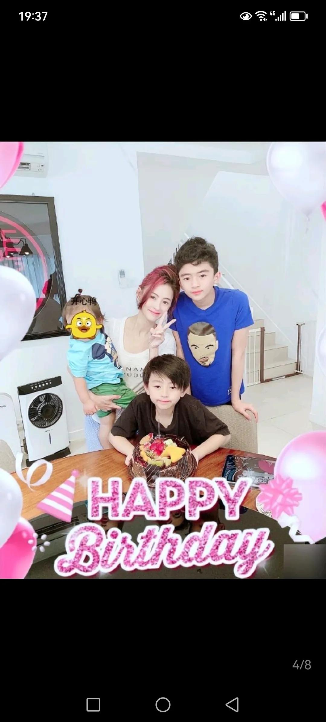 张柏芝带三胎儿子拍广告视频,张柏芝三胎儿子曝光的消息