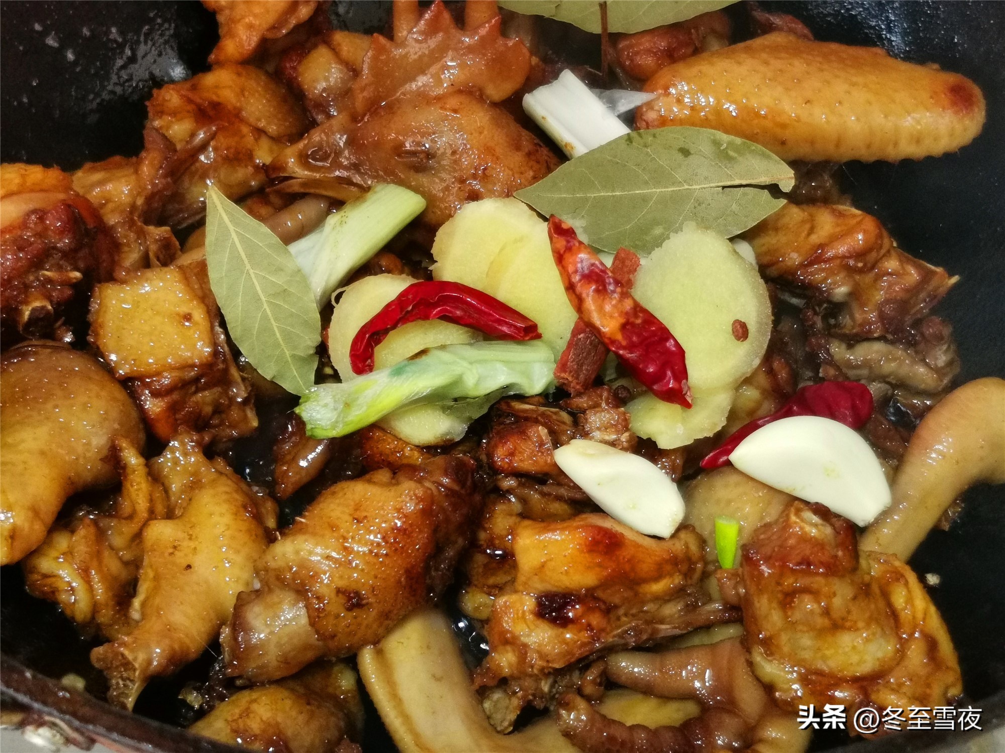 软烂脱骨的红烧鸡块,做红烧鸡块要放多少盐