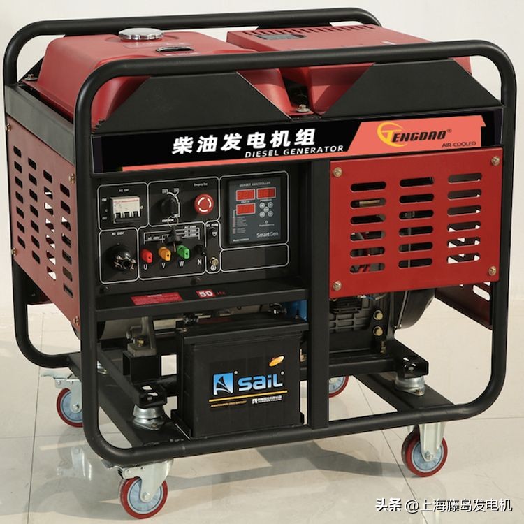 静音式5千瓦移动式柴油发电机组,7千瓦移动式柴油发电机组