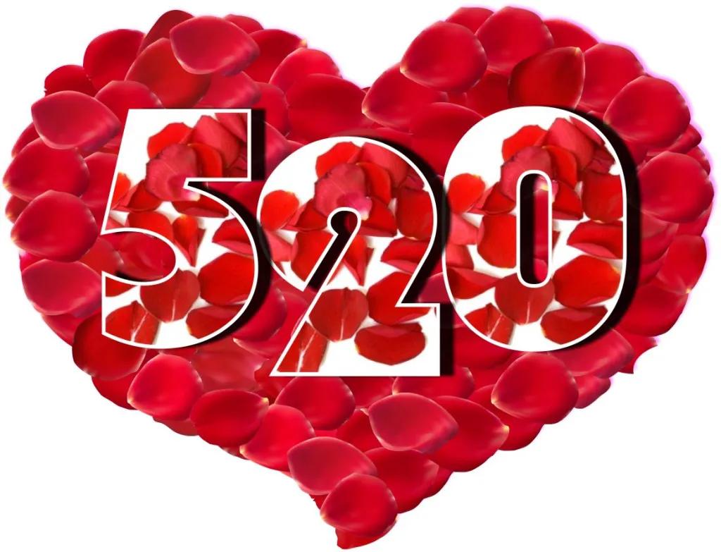 520送你最美的玫瑰花,520把最美的祝福送给幸福的你