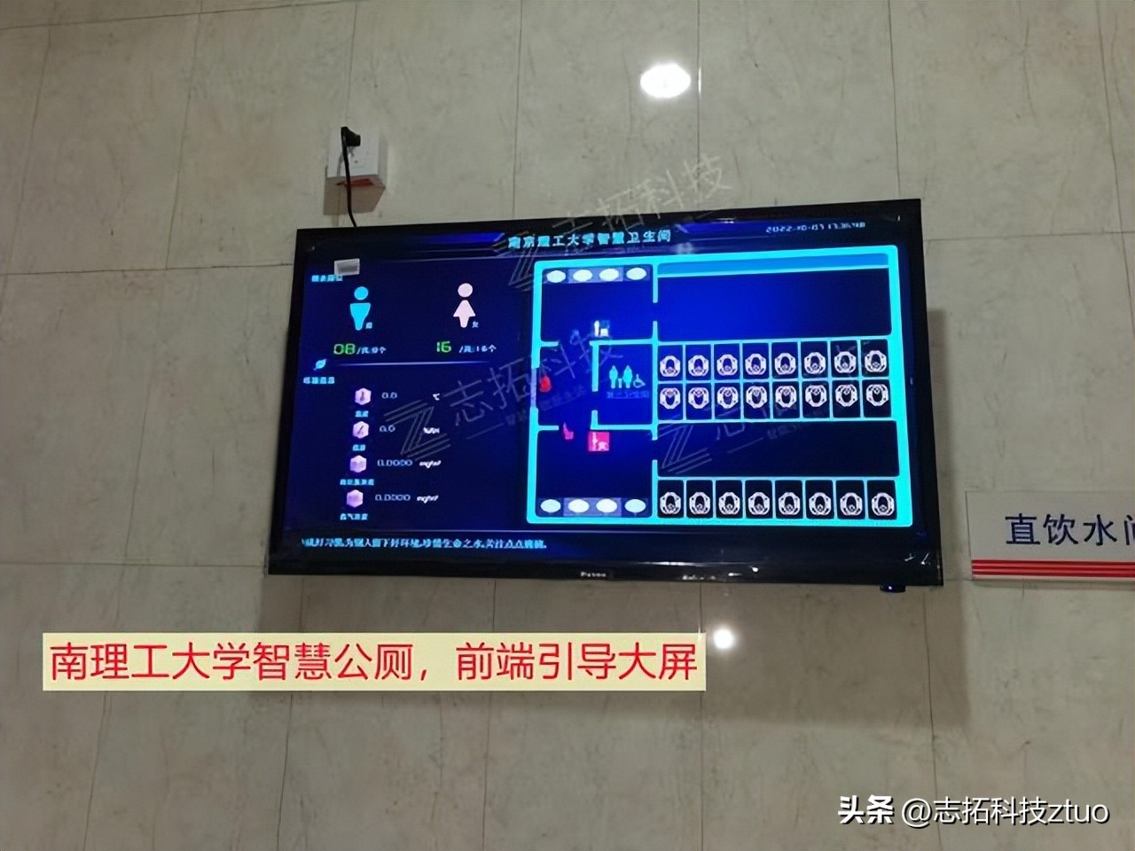 智慧公厕有科技与狠活吗？智慧厕所有哪些黑科技？志拓科技