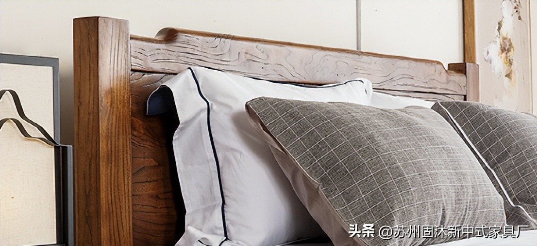 三室两厅简约风实木家具推荐,原木色简约新中式家具实景