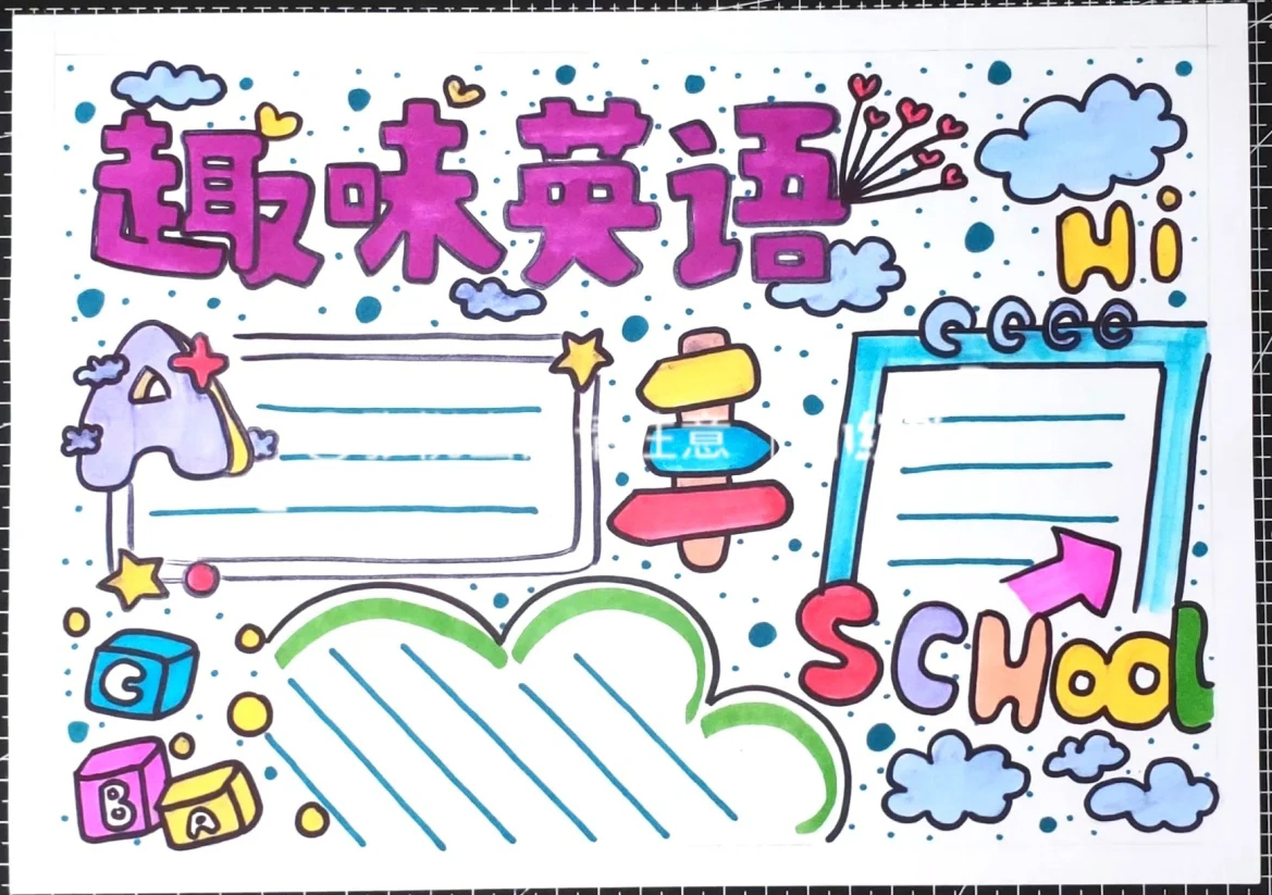 英语手抄报内容介绍朋友,英语节日手抄报