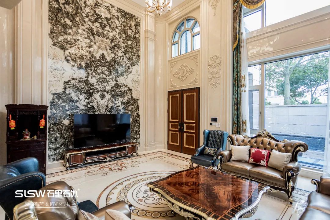 别墅欧式风格大理石装修报价 (人造大理石别墅欧式装修)