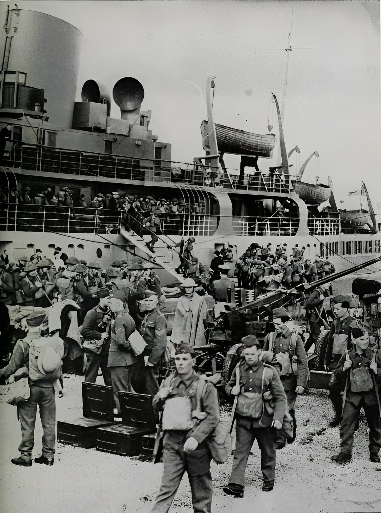 二战英国大撤退敦刻尔克,英国敦刻尔克大撤退