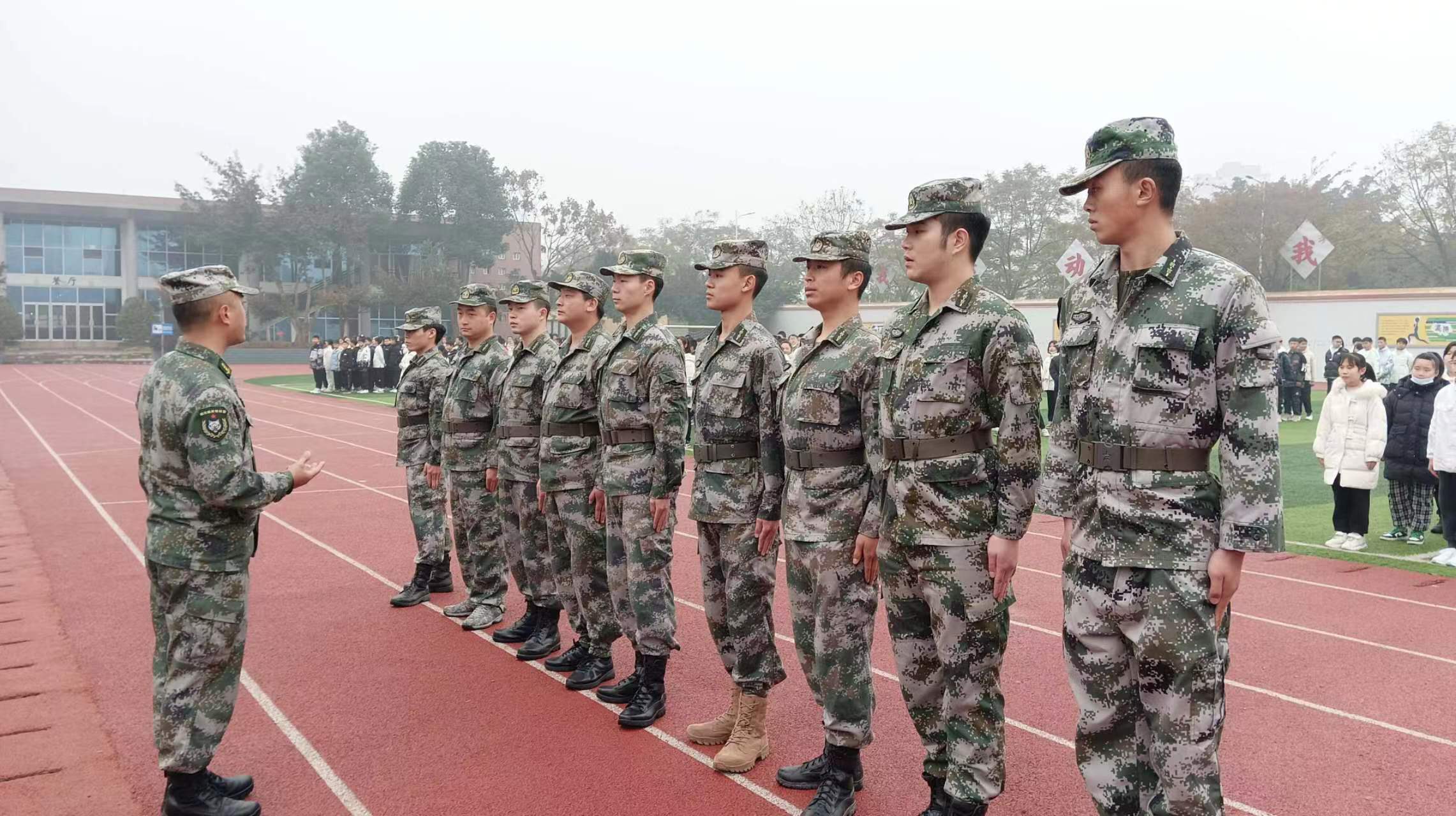丹棱中学校军训,丹棱县军训