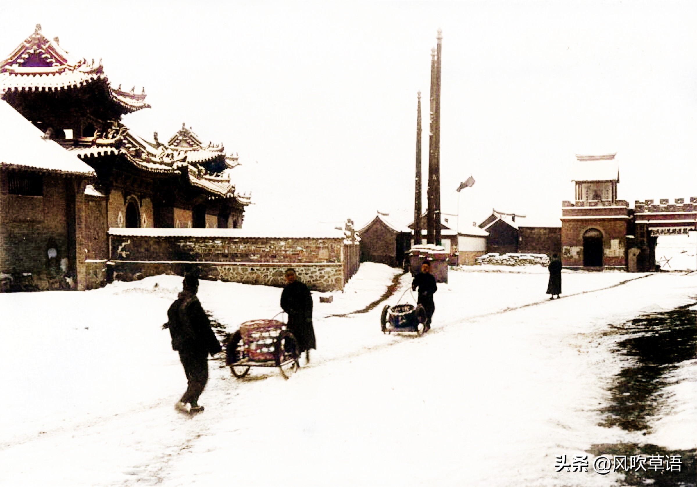 日本人拍八路军,日本人拍到中国东北的照片