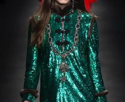 亮相gucci大秀惊艳米兰时装周,gucci展示2019早秋系列