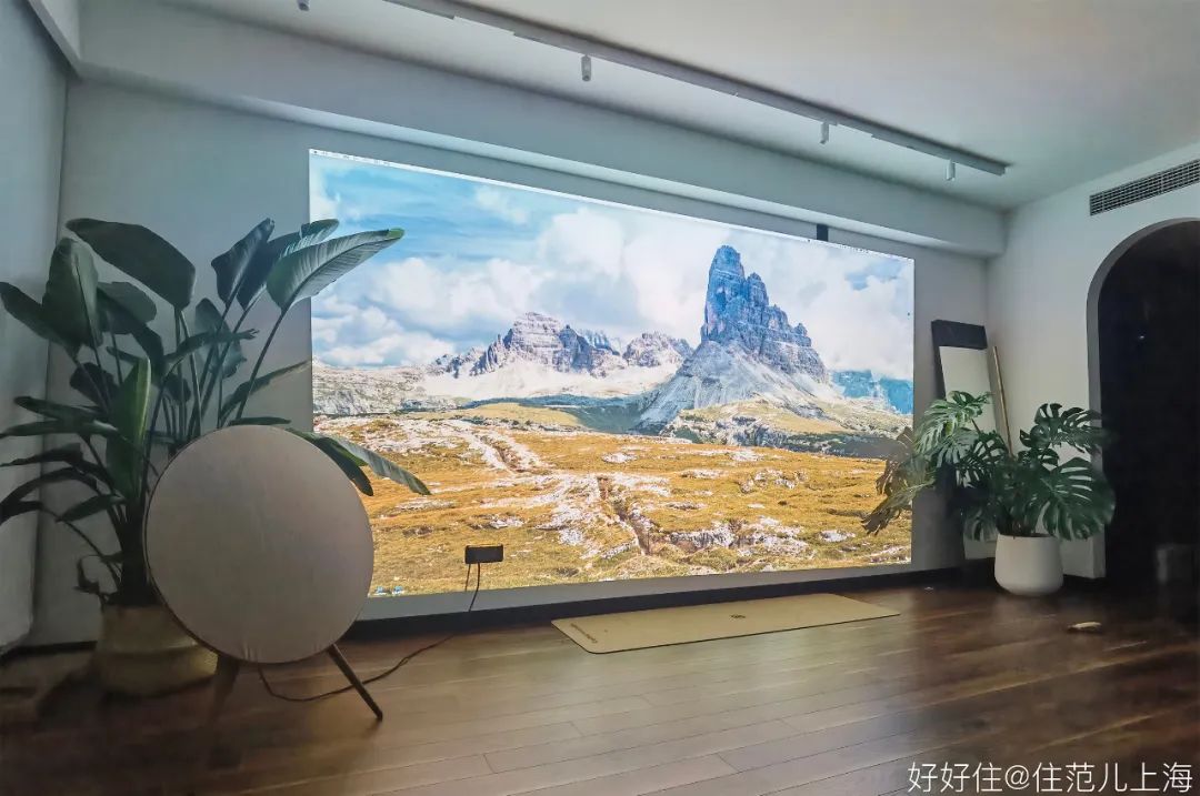 独居75㎡，大落地窗+电影院客厅，狠狠羡慕了