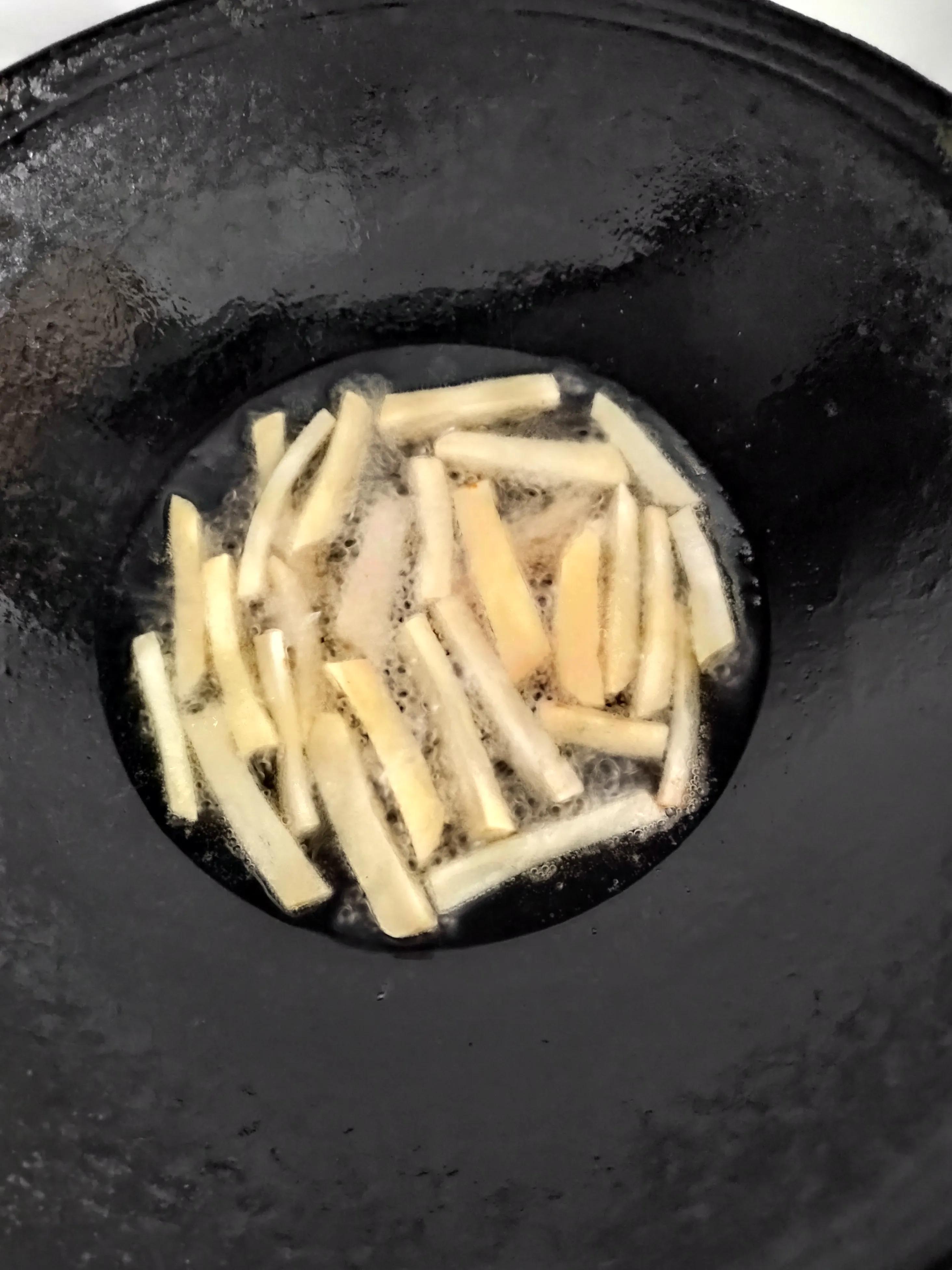 炸薯条的做法笔记,炸薯条日记