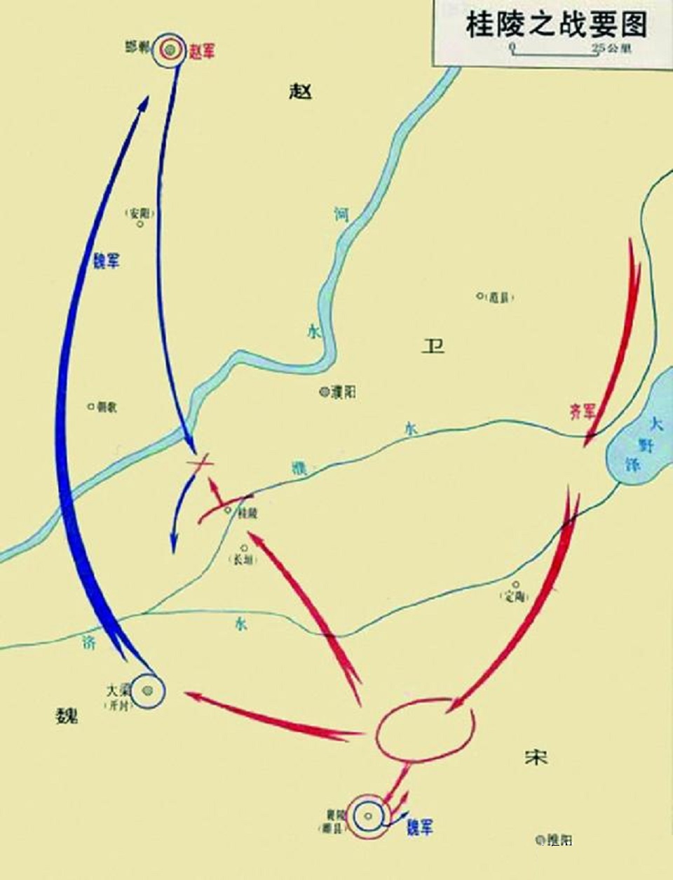 围魏救赵与孙膑有关吗,围魏救赵是桂陵之战还是马陵之战