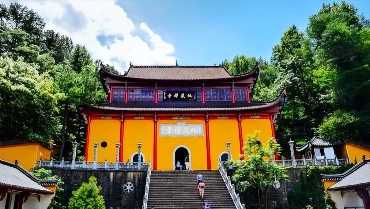 安徽省九华山莲花佛国,莲花佛国九华山视频