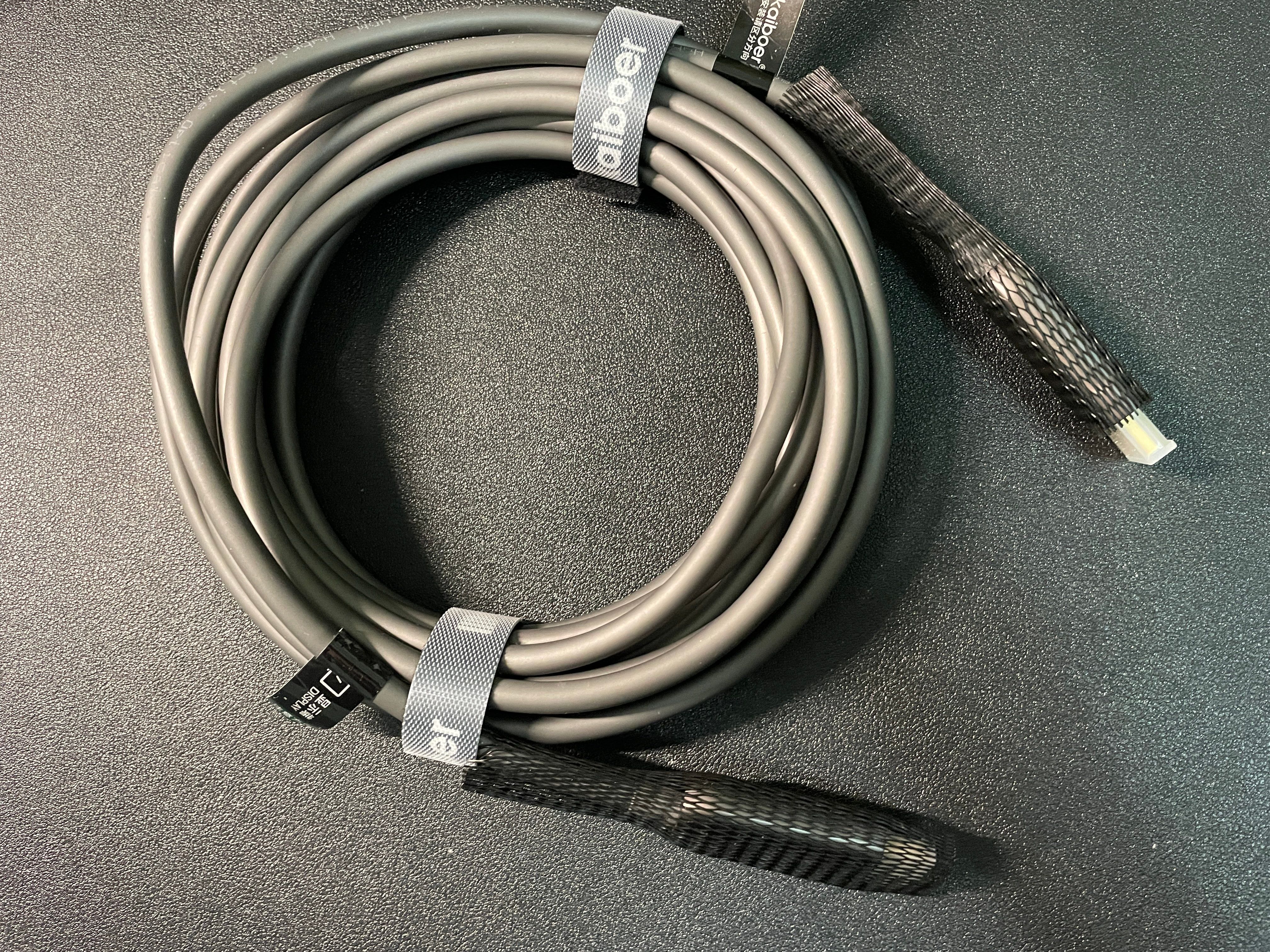 开博尔光纤hdmi线4k60hz,开博尔8k光纤hdmi线测评