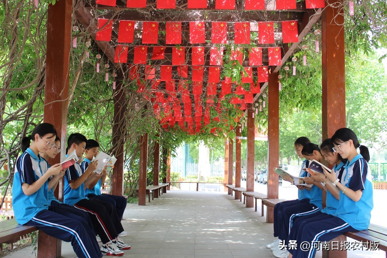 郑州市省级文明校园标兵公示,学校开展省文明校园创建大会