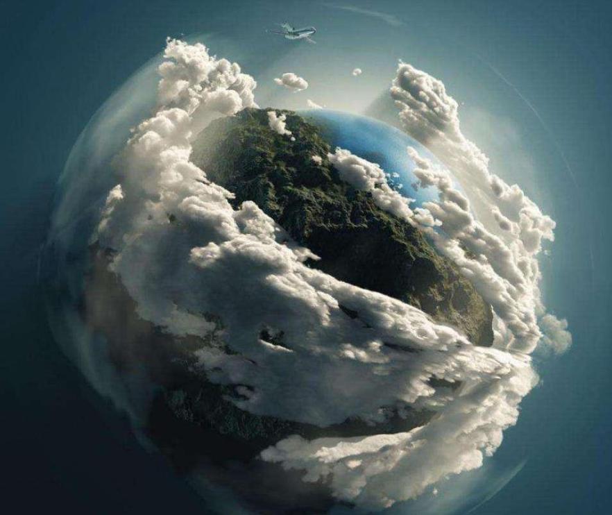 埃特纳火山喷出大量烟圈,火山喷发遮天蔽日但却拯救了地球