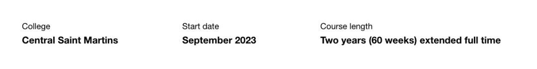 中央圣马丁学院最好的专业,英国圣马丁艺术学院专业