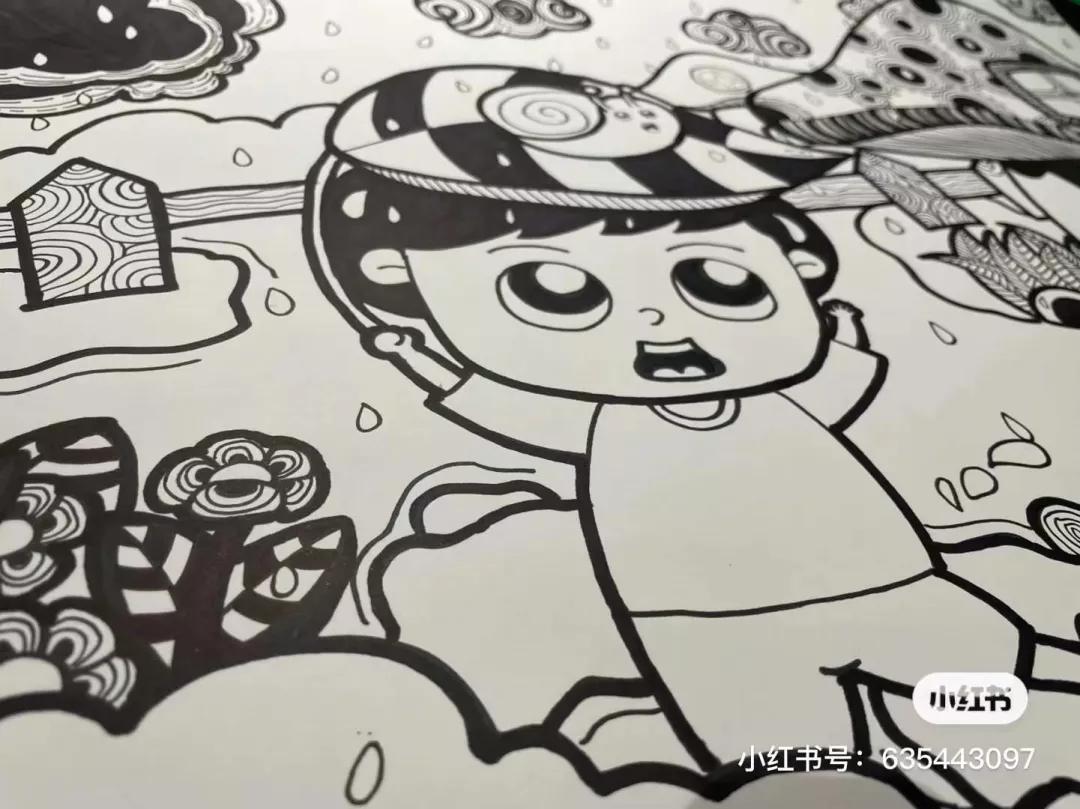 50张设计感十足的创意线描，随手画就能创造美，零基础也可以画