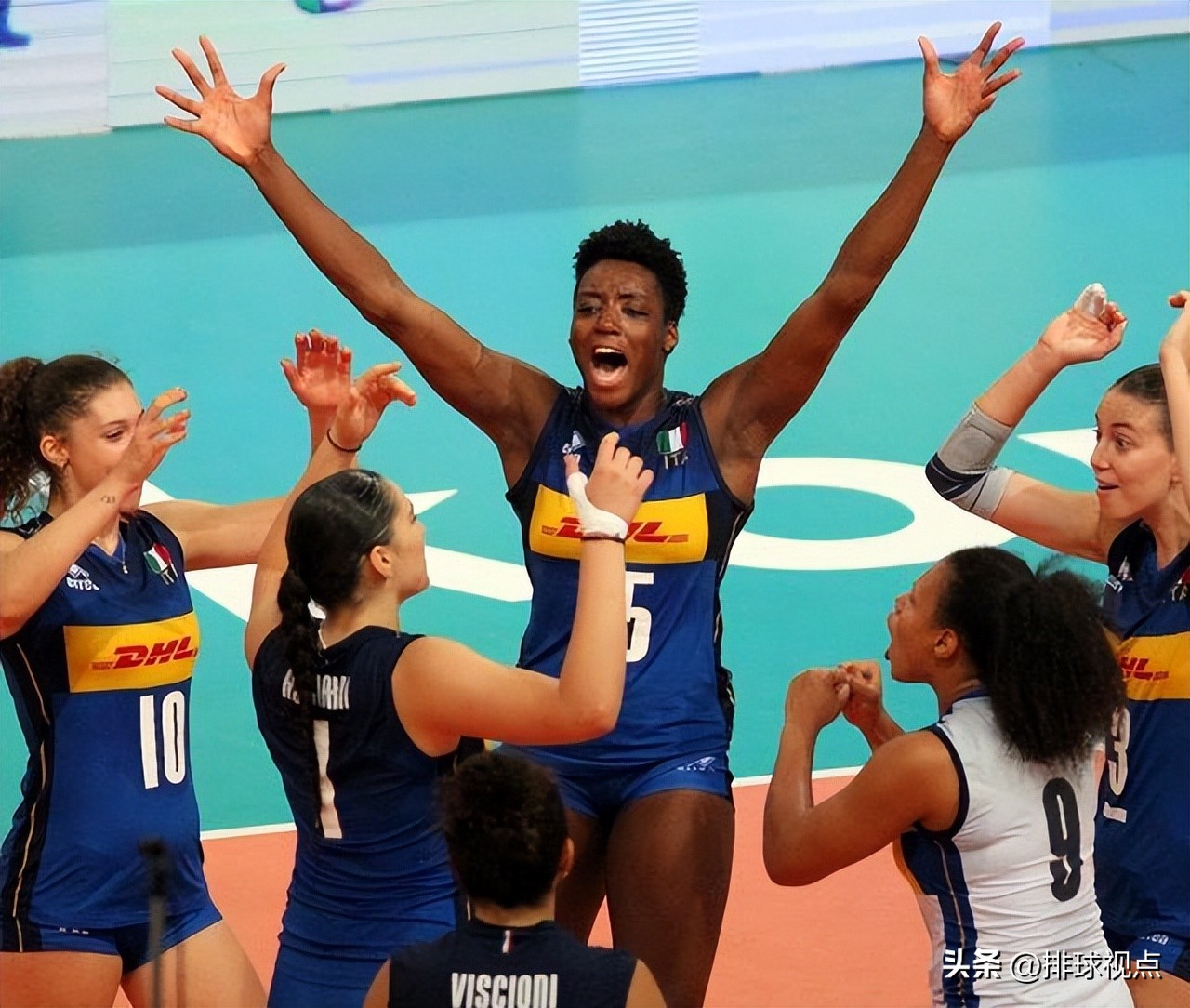 埃格努强大接应,意大利19岁超级接应埃格努