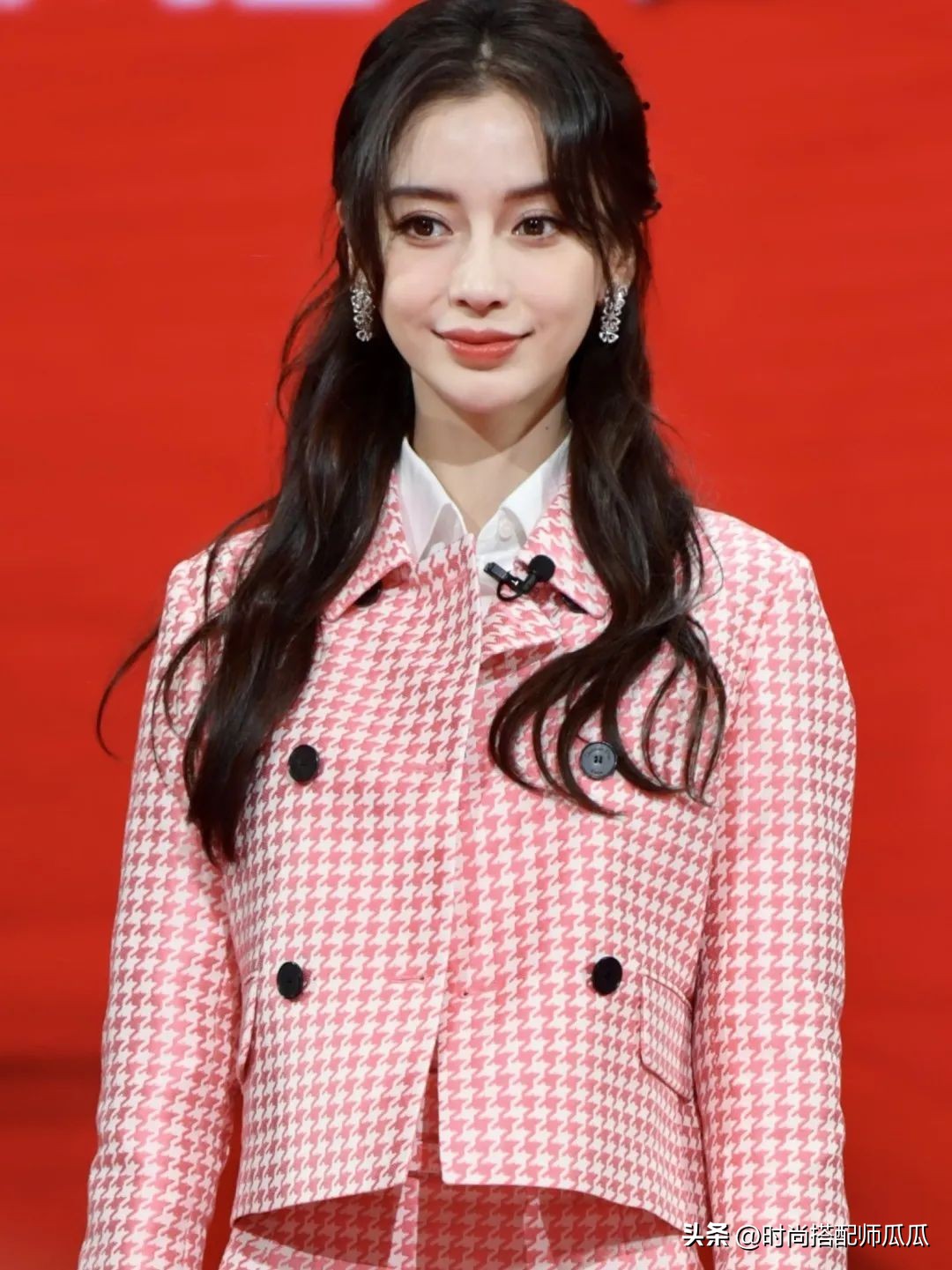 热巴齐刘海发型,热巴最新短发发型漂染