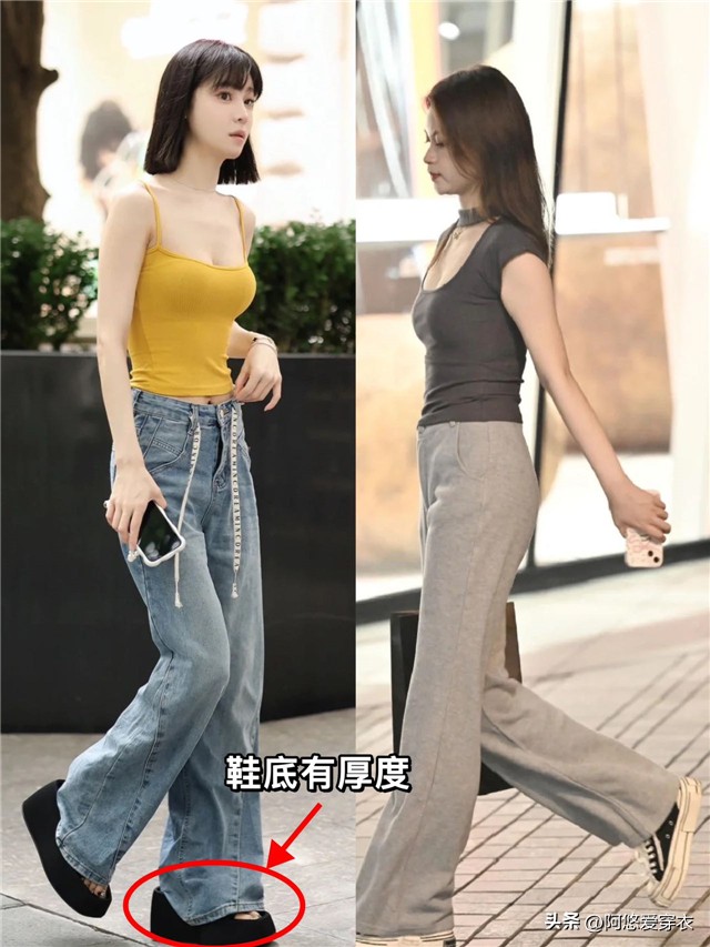 被杭州女生的街拍惊艳了,重庆街拍少女连衣裙